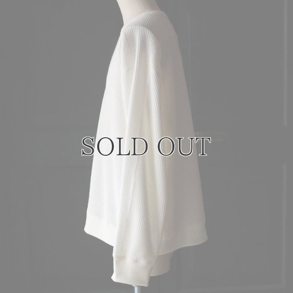 画像14: ウールビッグワッフル クルーネック ニットソー【MADE IN JAPAN】『日本製』 / Upscape Audience