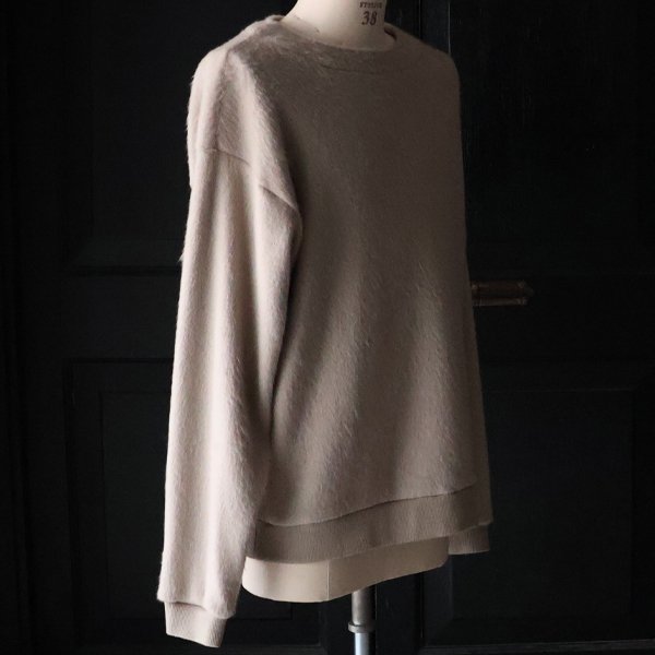 画像24: モヘアライク ウールシャギー ボトルネック ニットソー【MADE IN JAPAN】『日本製』 / Upscape Audience
