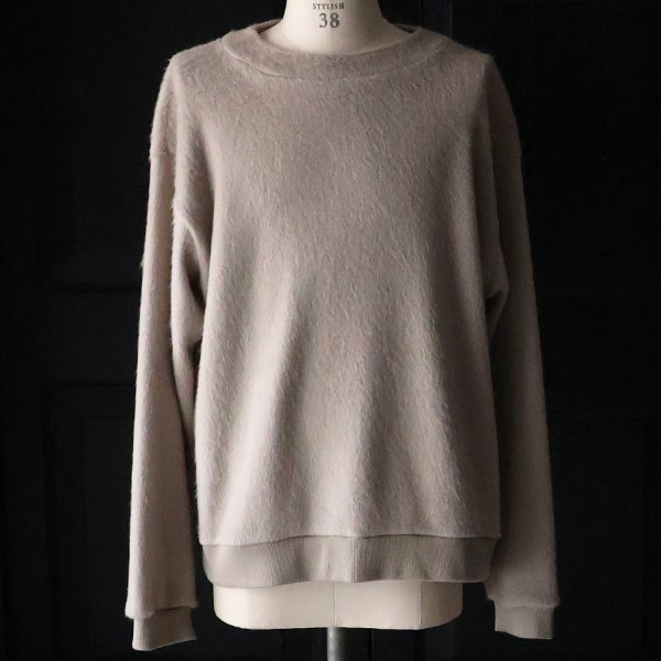 画像20: モヘアライク ウールシャギー ボトルネック ニットソー【MADE IN JAPAN】『日本製』 / Upscape Audience