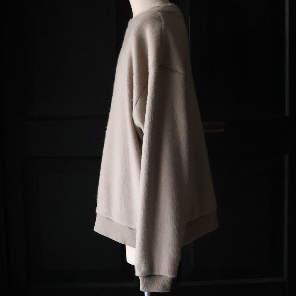 画像22: モヘアライク ウールシャギー ボトルネック ニットソー【MADE IN JAPAN】『日本製』 / Upscape Audience