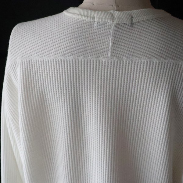 画像31: ウールビッグワッフル クルーネック ニットソー【MADE IN JAPAN】『日本製』 / Upscape Audience