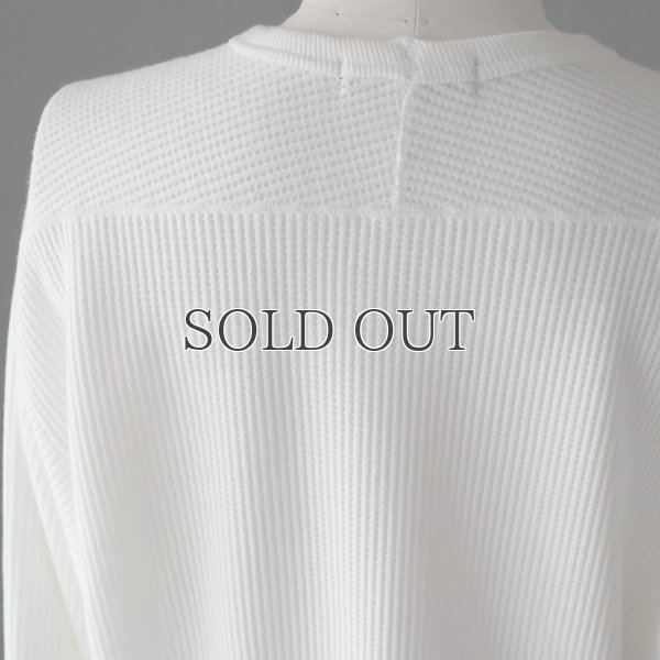 画像34: ウールビッグワッフル クルーネック ニットソー【MADE IN JAPAN】『日本製』 / Upscape Audience