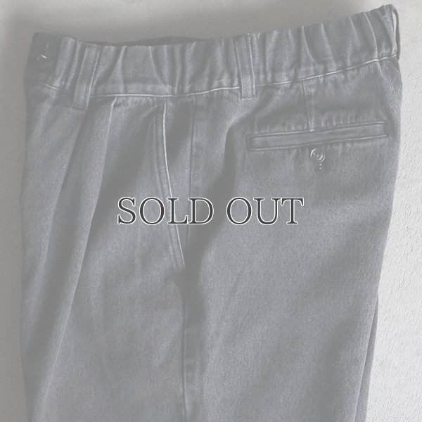 画像20: 10オンス デニム 2タック イージー ワイドパンツ【送料無料】/ Audience