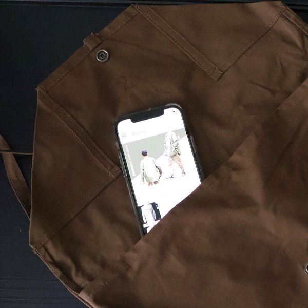 画像6: DEAD STOCK  / Italian Army Cotton Shoulder Bag（イタリア軍 コットン ショルダーバッグ）