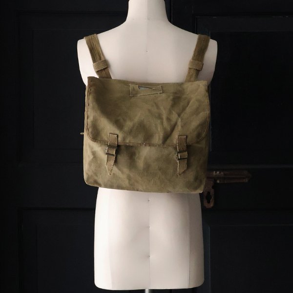 画像9: DEAD STOCK  / Italian Army M.M Canvas Two Way Bag(イタリア軍 M.M キャンバス 2Way バッグ)