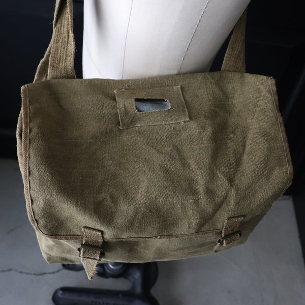 画像6: DEAD STOCK  / Italian Army M.M Canvas Two Way Bag(イタリア軍 M.M キャンバス 2Way バッグ)