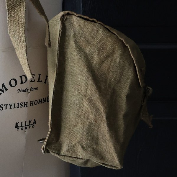 画像4: DEAD STOCK  / Italian Army M.M Canvas Two Way Bag(イタリア軍 M.M キャンバス 2Way バッグ)