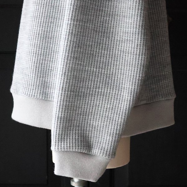 画像27: ウールビッグワッフル モックネック ニットソー【MADE IN JAPAN】『日本製』 / Upscape Audience
