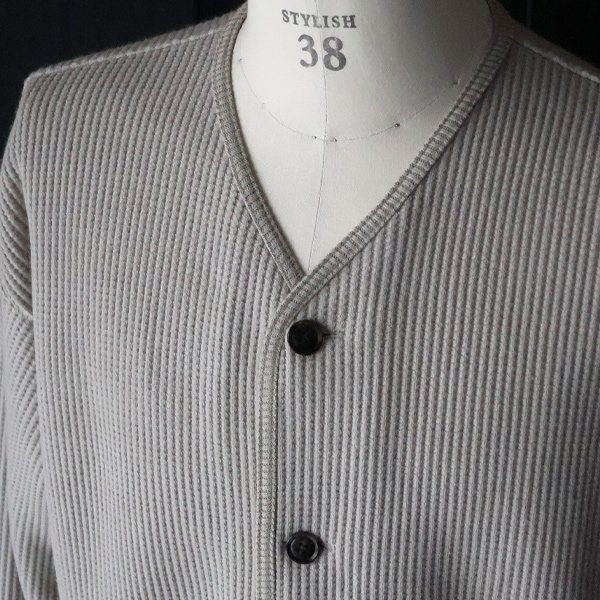 画像20: ウールビッグワッフル ARMY カーディガン【MADE IN JAPAN】『日本製』 / Upscape Audience