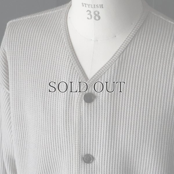 画像20: ウールビッグワッフル ARMY カーディガン【MADE IN JAPAN】『日本製』 / Upscape Audience