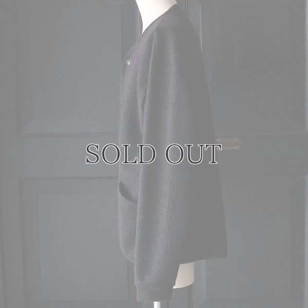 画像14: ウールビッグワッフル ARMY カーディガン【MADE IN JAPAN】『日本製』 / Upscape Audience