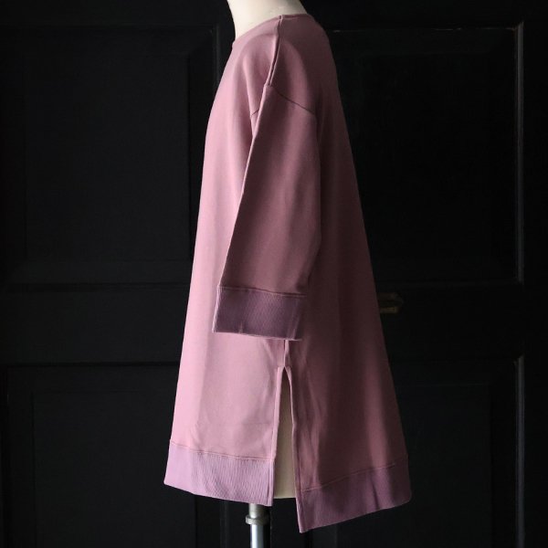 画像4: 【RE PRICE/価格改定】裏毛 サイドスリット 7/S ロング ビッグ スウェット【MADE IN JAPAN】『日本製』/ Upscape Audience