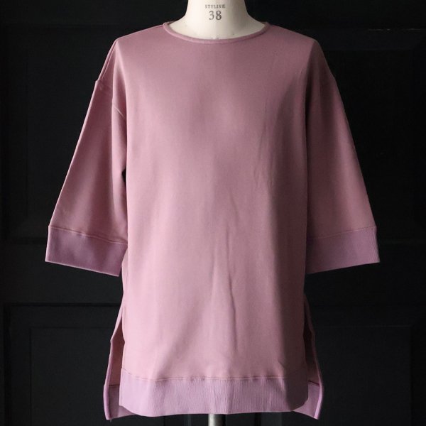 画像2: 【RE PRICE/価格改定】裏毛 サイドスリット 7/S ロング ビッグ スウェット【MADE IN JAPAN】『日本製』/ Upscape Audience