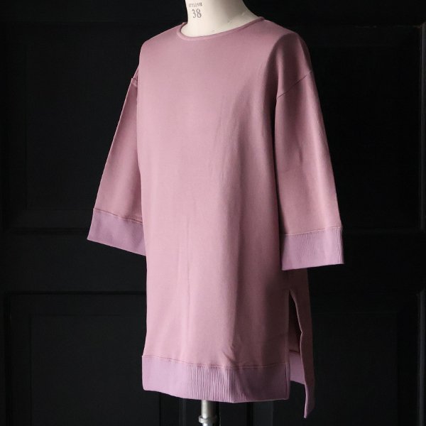 画像3: 【RE PRICE/価格改定】裏毛 サイドスリット 7/S ロング ビッグ スウェット【MADE IN JAPAN】『日本製』/ Upscape Audience