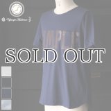 ラフィー天竺"SIMPLE"プリントポケット付きクルーネックT【MADE IN JAPAN】『日本製』/ Upscape Audience