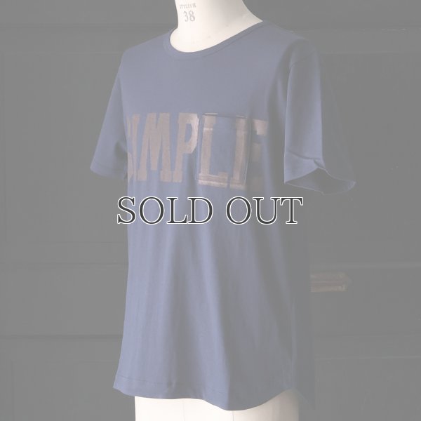 画像3: ラフィー天竺"SIMPLE"プリントポケット付きクルーネックT【MADE IN JAPAN】『日本製』/ Upscape Audience