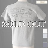 Old Snoopy "Schulz-Comic" 7.1oz米綿丸胴オールドプリントクルーネックポケットT / Audience