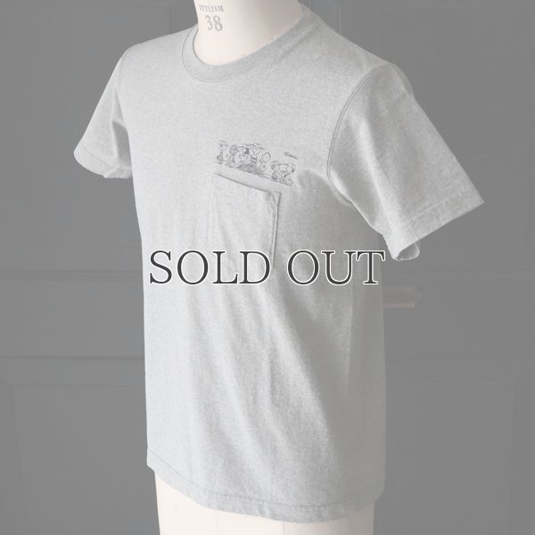 画像3: Old Snoopy "Schulz-Comic" 7.1oz米綿丸胴オールドプリントクルーネックポケットT / Audience