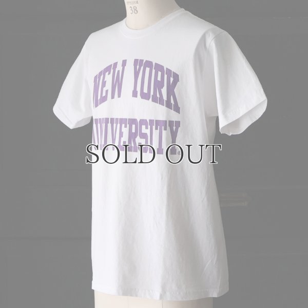 画像3: 【RE PRICE / 価格改定】NEW YORK UNIVERSITY"NEW YORK UNIVERSITY"C/N S/S 6.6oz オールドプリントT / Audience