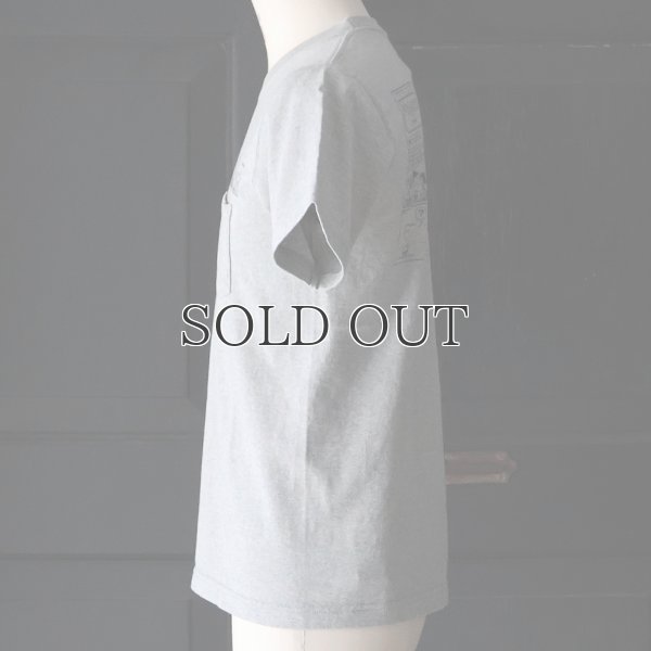 画像4: Old Snoopy "Schulz-Comic" 7.1oz米綿丸胴オールドプリントクルーネックポケットT / Audience