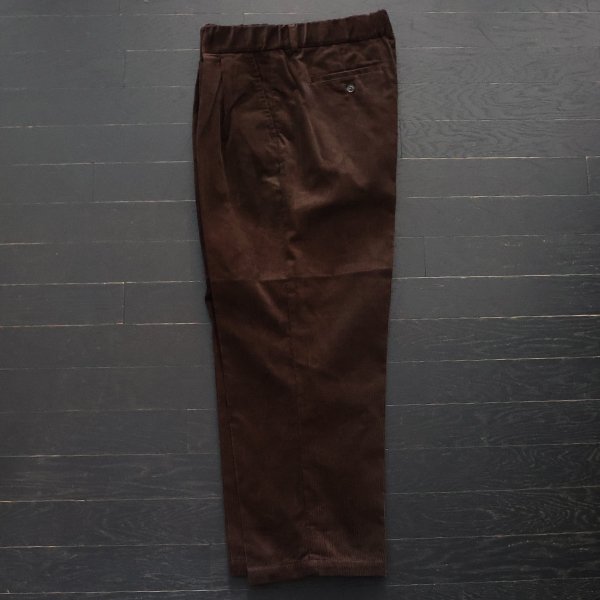 画像17: 14W（ウェール）コットン コーデュロイ 2タック イージー ワイドパンツ【MADE IN JAPAN】『日本製』【送料無料】/ Upscape Audience