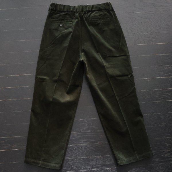 画像10: 14W（ウェール）コットン コーデュロイ 2タック イージー ワイドパンツ【MADE IN JAPAN】『日本製』【送料無料】/ Upscape Audience