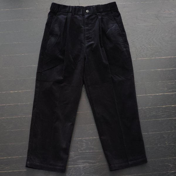 画像12: 14W（ウェール）コットン コーデュロイ 2タック イージー ワイドパンツ【MADE IN JAPAN】『日本製』【送料無料】/ Upscape Audience