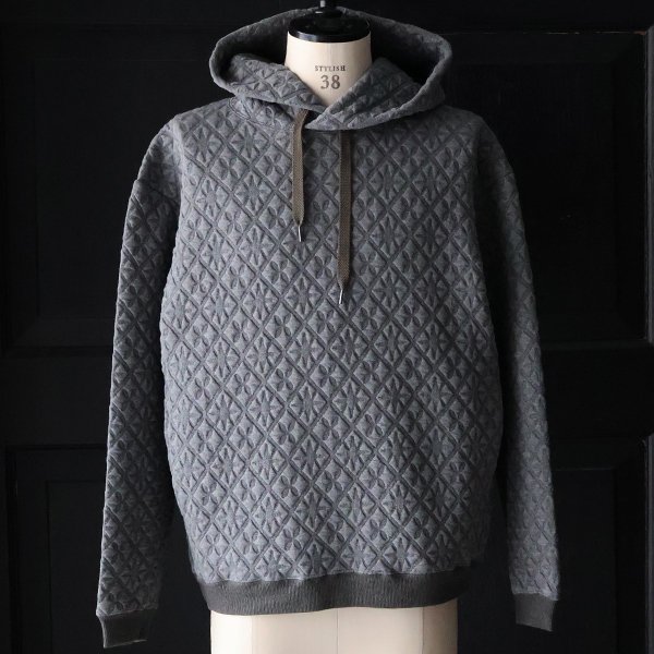 画像14: 「尾州」コットンキルト プルオーバー パーカー【MADE IN JAPAN】『日本製』【送料無料】 / Upscape Audience