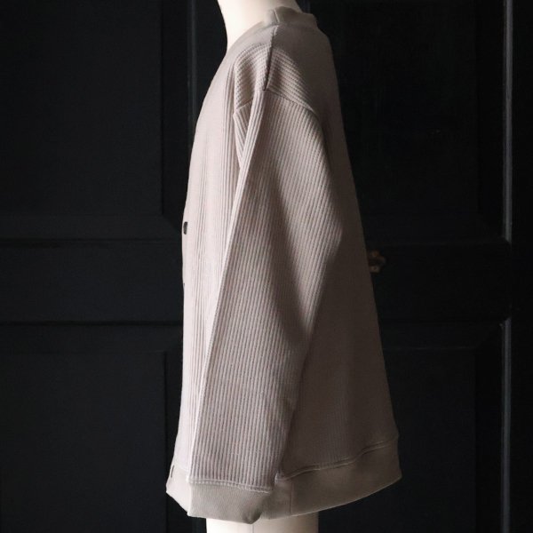 画像14: ウールビッグワッフル Vネック カーディガン【MADE IN JAPAN】『日本製』 / Upscape Audience