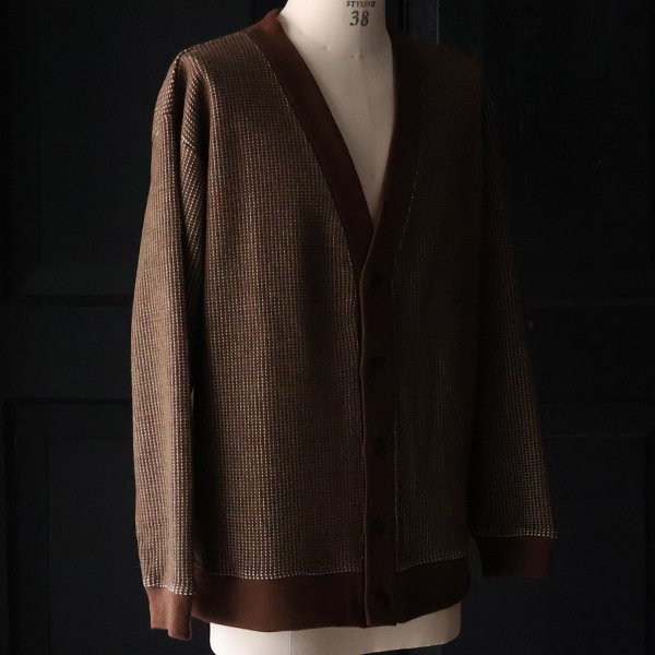 画像19: ウールビッグワッフル Vネック カーディガン【MADE IN JAPAN】『日本製』 / Upscape Audience