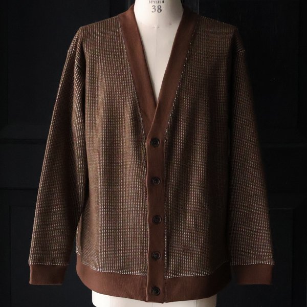 画像15: ウールビッグワッフル Vネック カーディガン【MADE IN JAPAN】『日本製』 / Upscape Audience