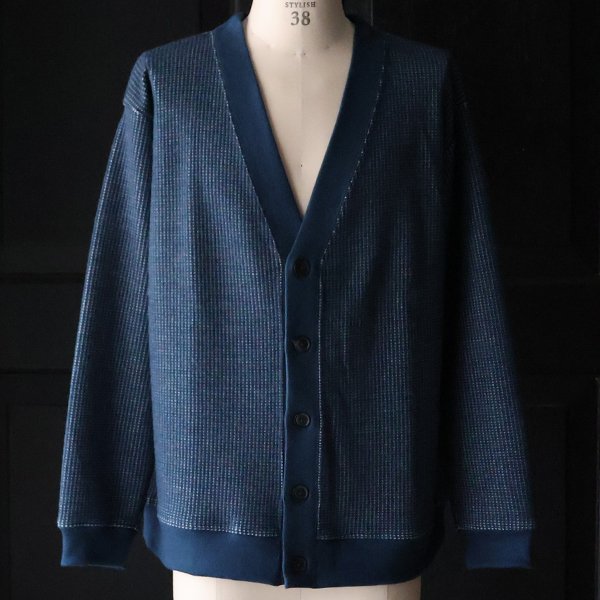 画像6: ウールビッグワッフル Vネック カーディガン【MADE IN JAPAN】『日本製』 / Upscape Audience