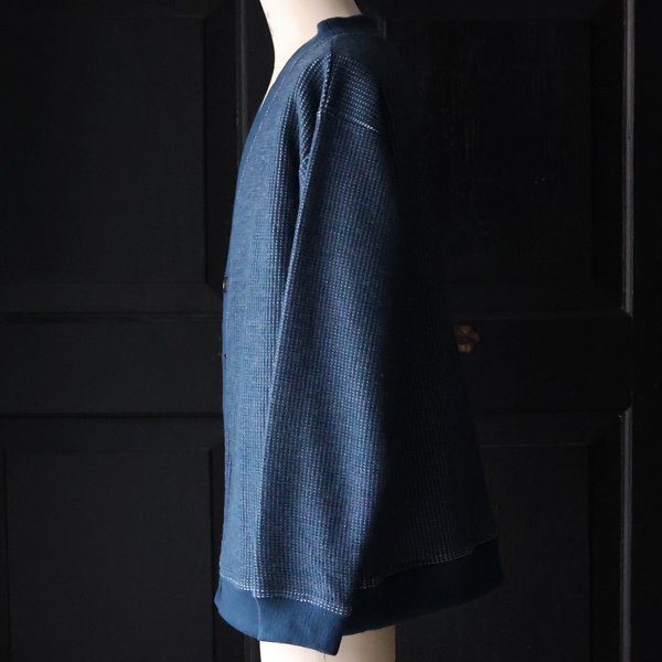 画像8: ウールビッグワッフル Vネック カーディガン【MADE IN JAPAN】『日本製』 / Upscape Audience