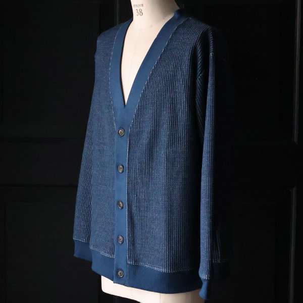 画像7: ウールビッグワッフル Vネック カーディガン【MADE IN JAPAN】『日本製』 / Upscape Audience