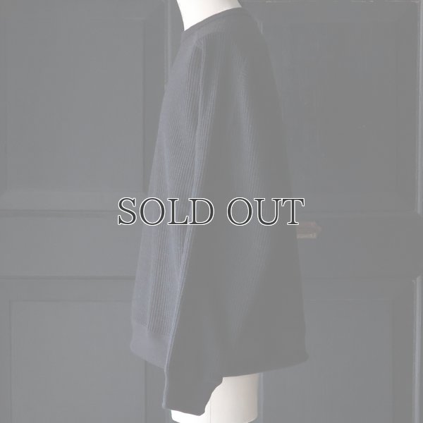 画像23: ウールビッグワッフル クルーネック ニットソー【MADE IN JAPAN】『日本製』 / Upscape Audience