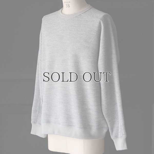 画像19: ウールビッグワッフル クルーネック ニットソー【MADE IN JAPAN】『日本製』 / Upscape Audience