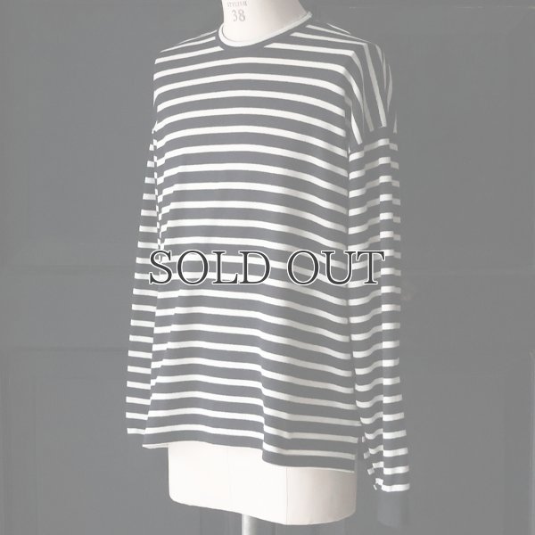 画像3: 「尾州」セーターライク天竺（6.5オンス） クルーネック サイドスリット  長袖 Tシャツ【MADE IN JAPAN】『日本製』/ Upscape Audience