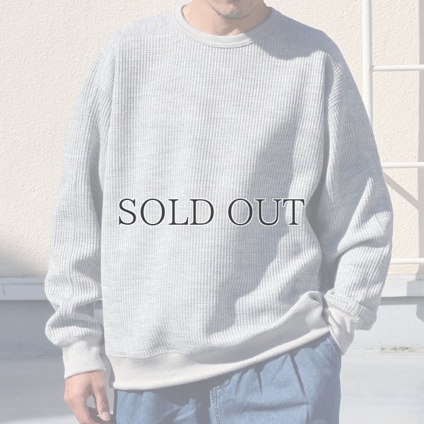 画像6: ウールビッグワッフル クルーネック ニットソー【MADE IN JAPAN】『日本製』 / Upscape Audience