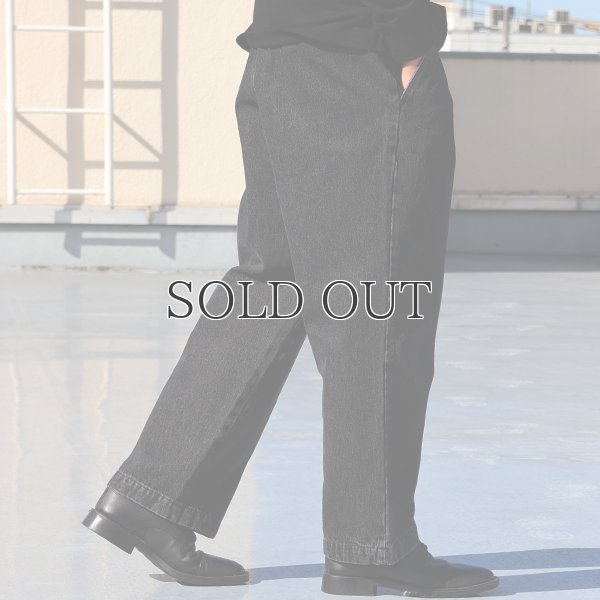 画像6: 10オンス デニム 2タック イージー ワイドパンツ【送料無料】/ Audience