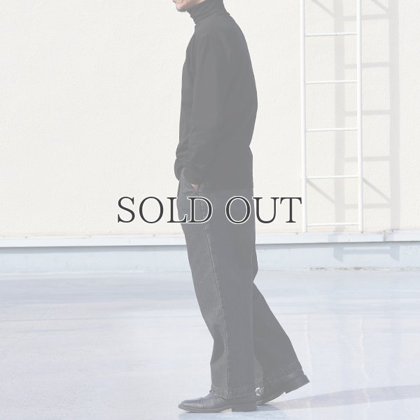 画像8: 10オンス デニム 2タック イージー ワイドパンツ【送料無料】/ Audience