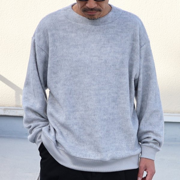 画像5: モヘアライク ウールシャギー ボトルネック ニットソー【MADE IN JAPAN】『日本製』 / Upscape Audience