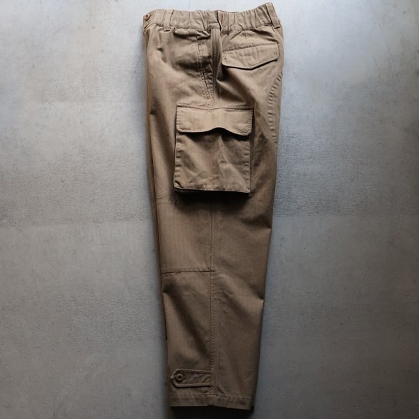 画像12: ヘリンボンツイル M-47 ARMY カーゴ イージーパンツ【送料無料】/ Audience