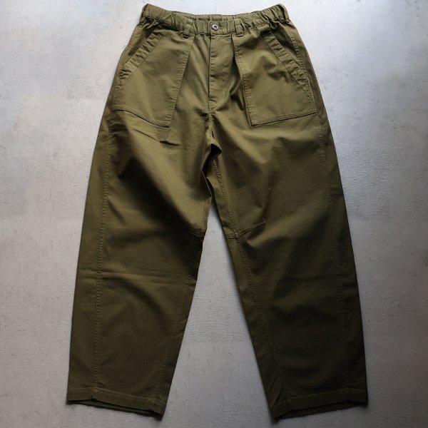 画像10: バックサテン 1タック ベイカー カーヴド イージーパンツ【送料無料】/ Audience