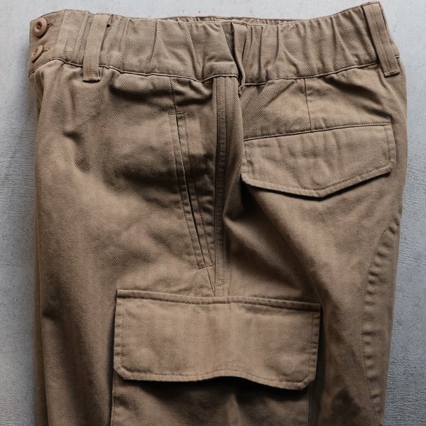 画像16: ヘリンボンツイル M-47 ARMY カーゴ イージーパンツ【送料無料】/ Audience