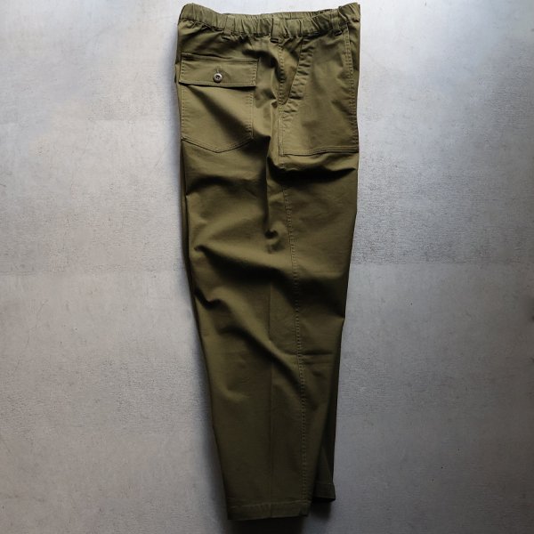 画像12: バックサテン 1タック ベイカー カーヴド イージーパンツ【送料無料】/ Audience