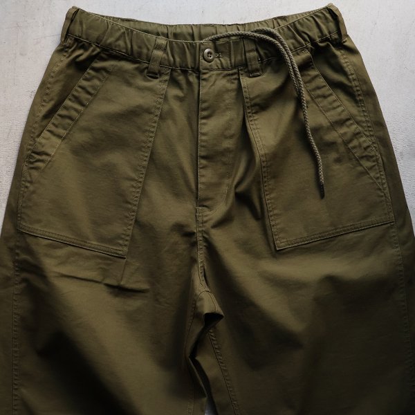 画像14: バックサテン 1タック ベイカー カーヴド イージーパンツ【送料無料】/ Audience