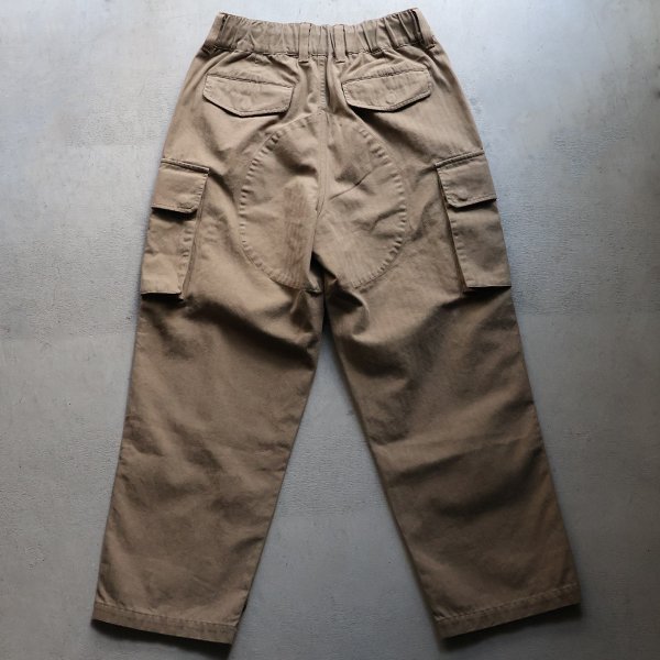 画像14: ヘリンボンツイル M-47 ARMY カーゴ イージーパンツ【送料無料】/ Audience