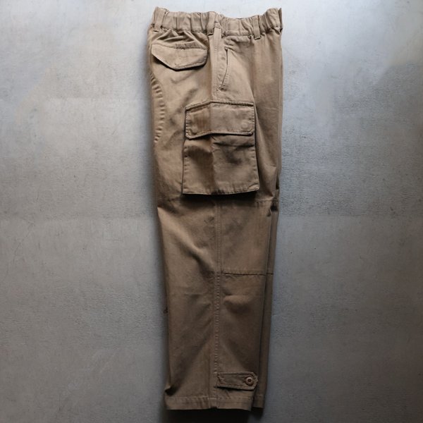画像13: ヘリンボンツイル M-47 ARMY カーゴ イージーパンツ【送料無料】/ Audience
