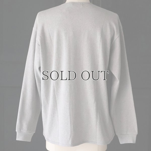 画像4: 「和歌山」 空紡糸(オープンエンド) ハニカムニット (9オンス) ノーカラー ARMY カーディガン【MADE IN JAPAN】『日本製』 / Upscape Audience