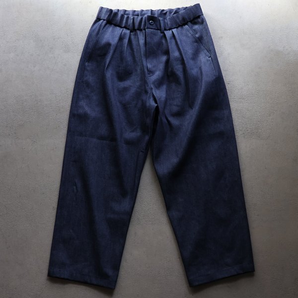画像8: 「備中備後」 10オンス セルヴィッチ 白耳ストレッチデニム 2タック ワイド イージーパンツ【MADE IN JAPAN】『日本製』【送料無料】/ Upscape Audience